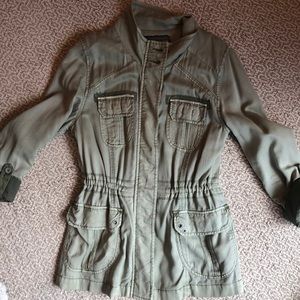 Anthropologie Marrakech green utility trench